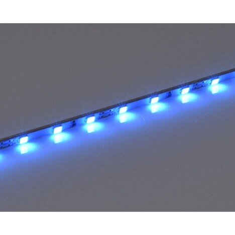 BARA LED 12V - 2835 ALBASTRU / 1000MM X 4MM